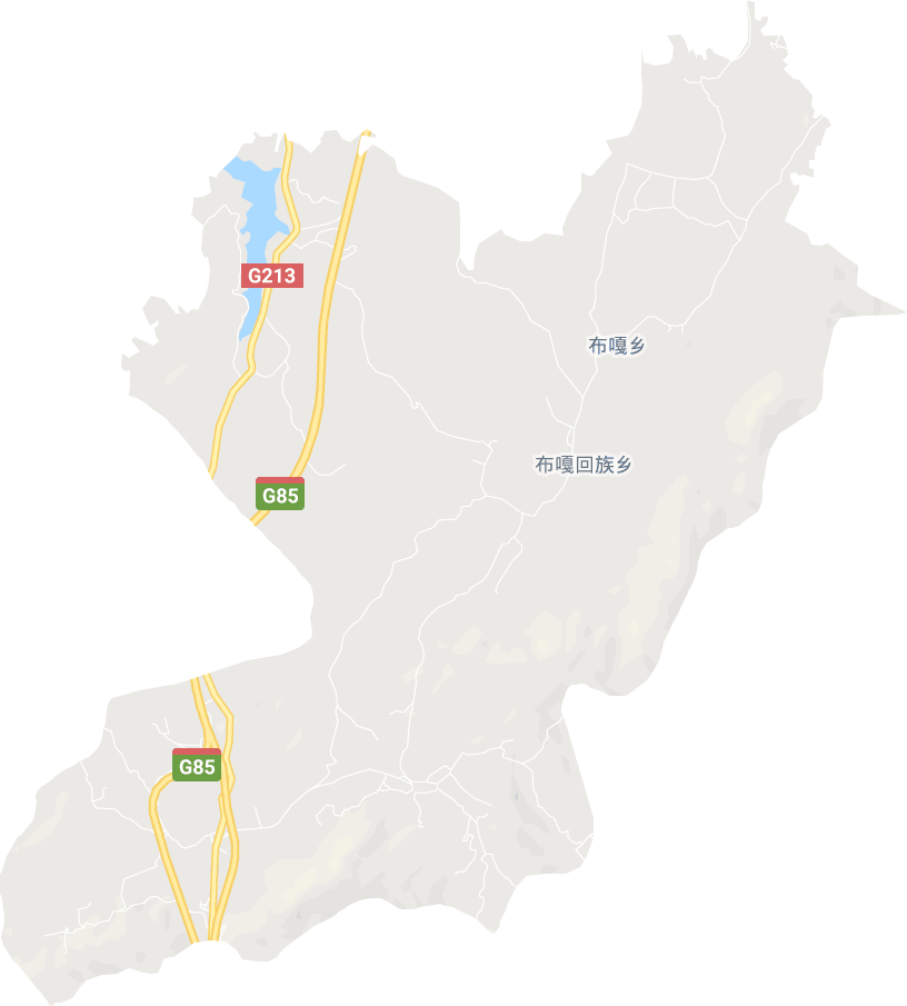 布嘎回族乡电子地图