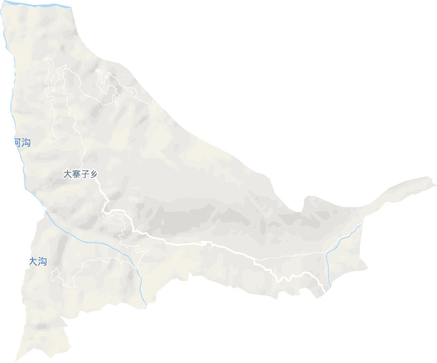 大寨子乡电子地图