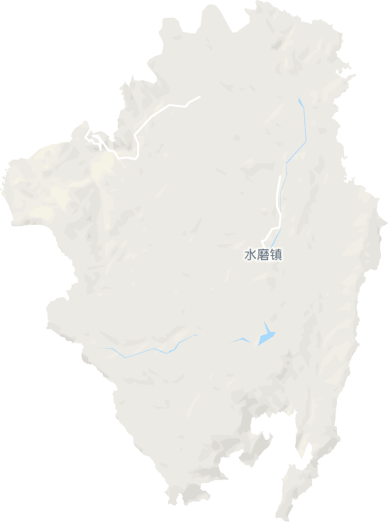 水磨镇电子地图