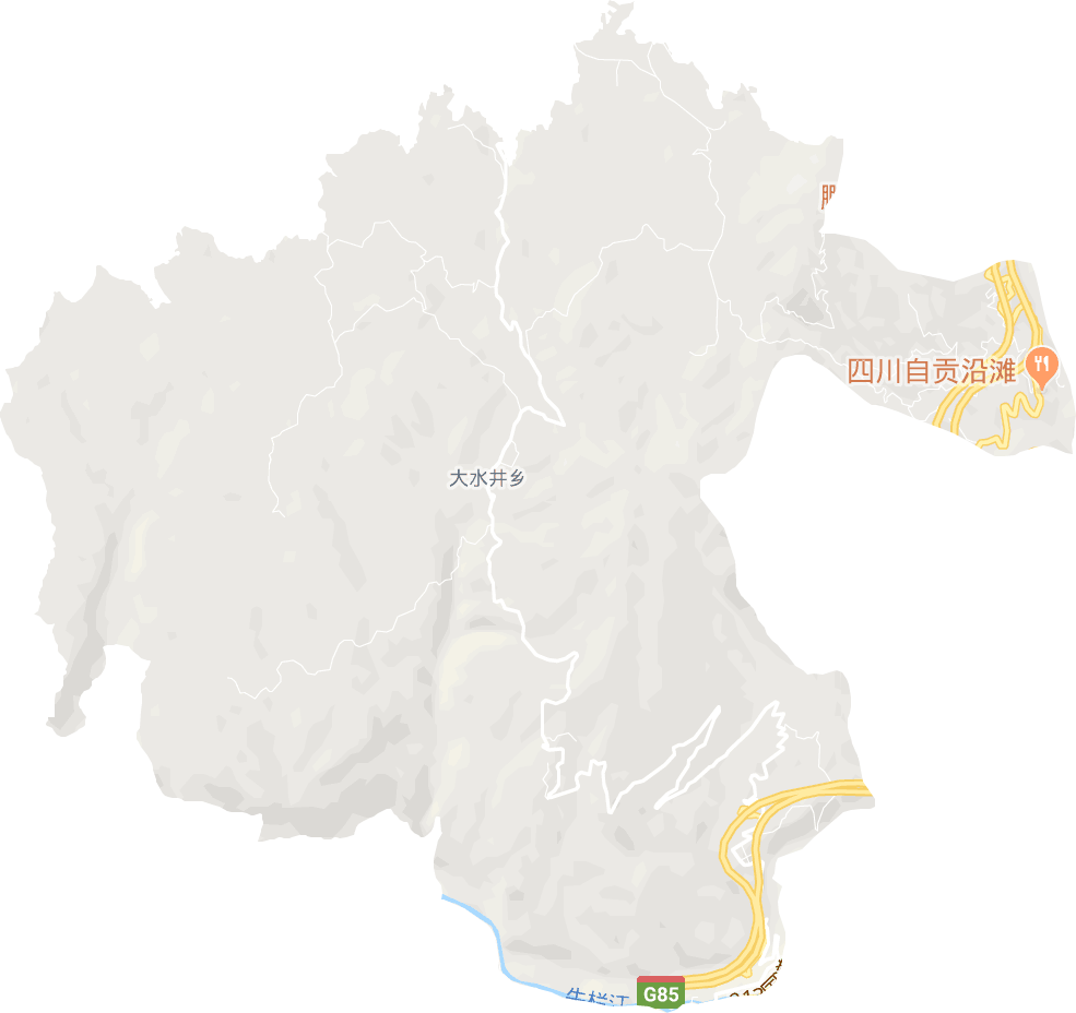江底镇电子地图