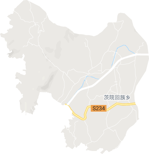 茨院回族乡电子地图