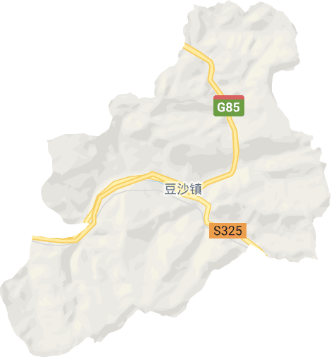 豆沙镇电子地图