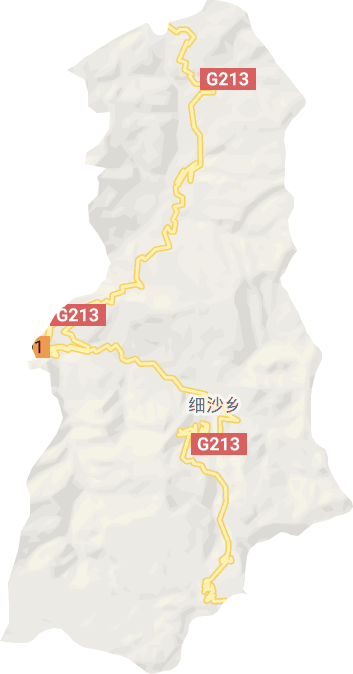 细沙乡电子地图