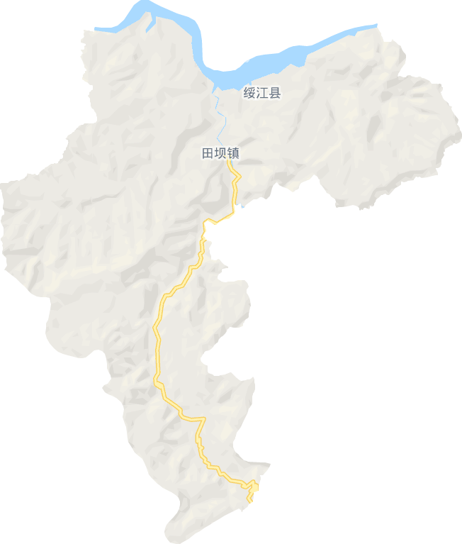 中城镇电子地图