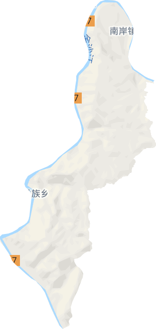 南岸镇电子地图