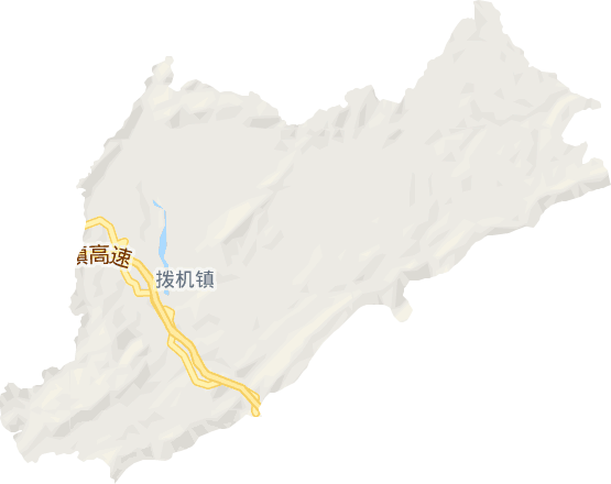 泼机镇电子地图