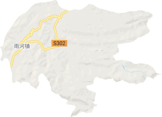 雨河镇电子地图