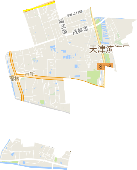 万新街道电子地图
