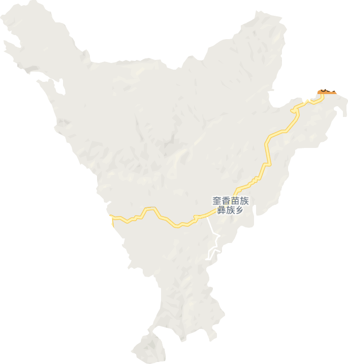 奎香苗族彝族乡电子地图