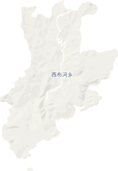 西布河乡电子地图