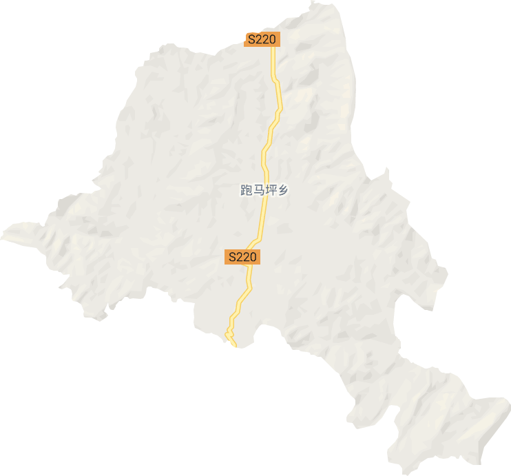 跑马坪乡电子地图