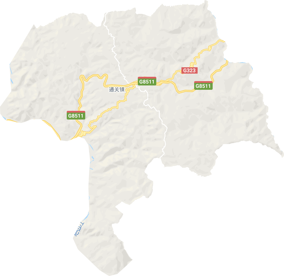 通关镇电子地图
