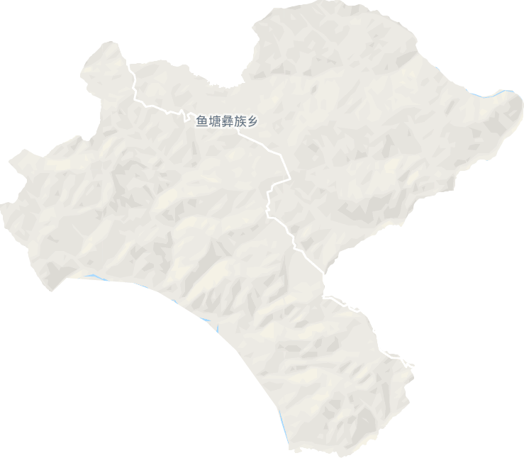 鱼塘镇电子地图