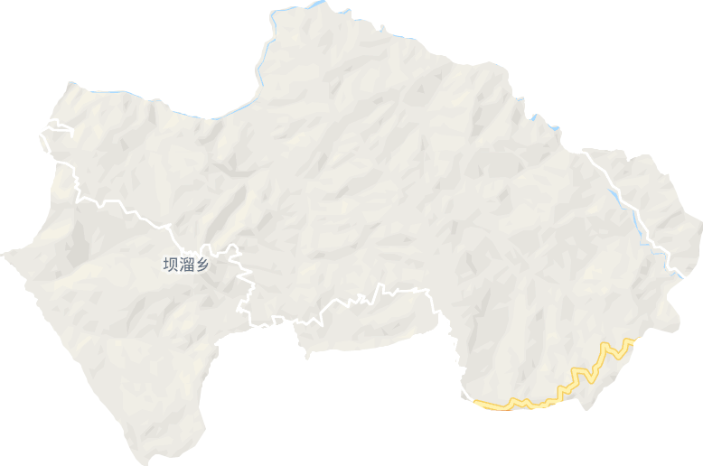 坝溜镇电子地图