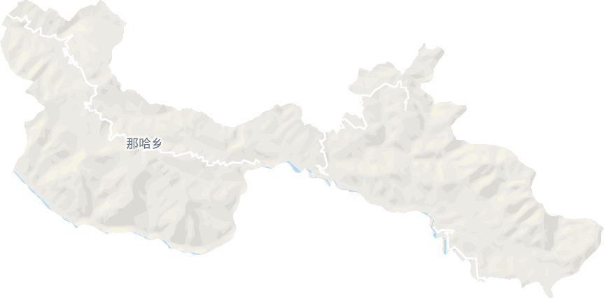 那哈乡电子地图