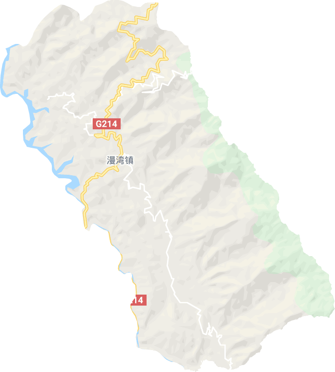 漫湾镇电子地图