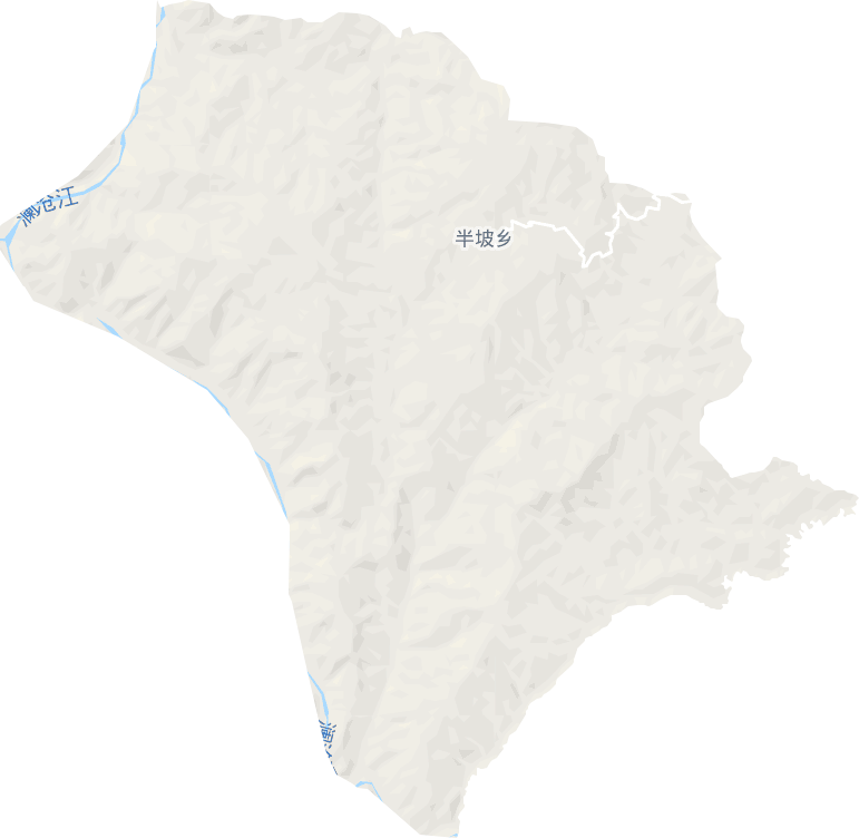 半坡乡电子地图
