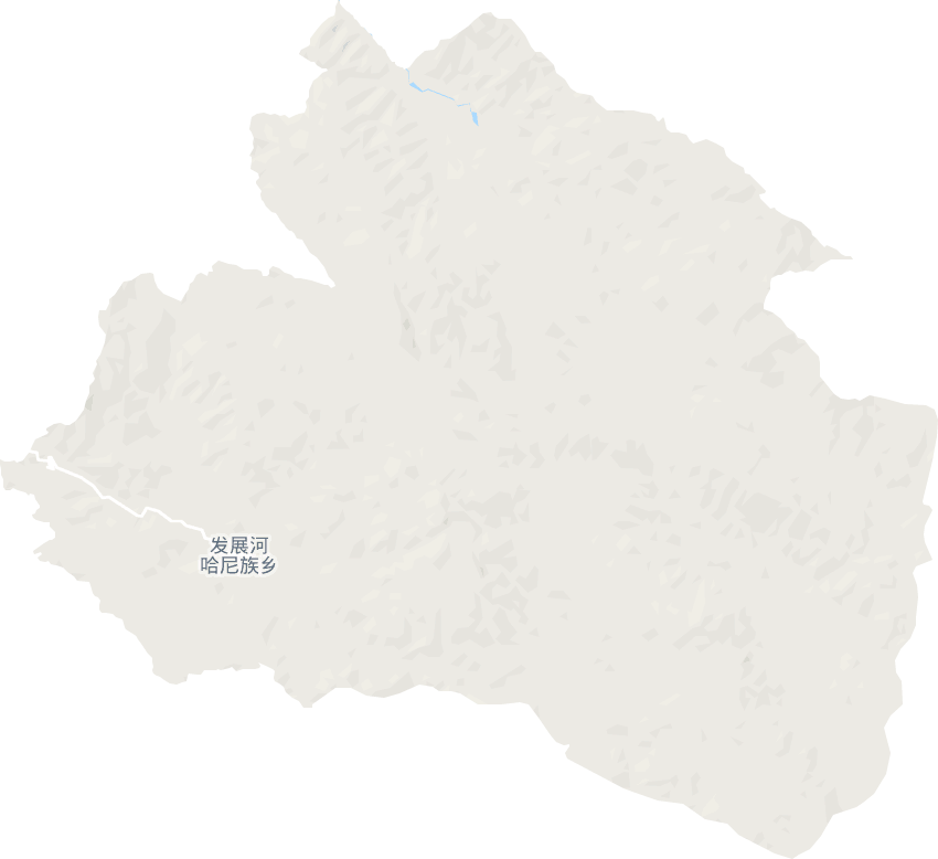 发展河哈尼族乡电子地图