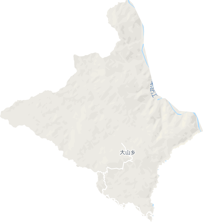 大山乡电子地图