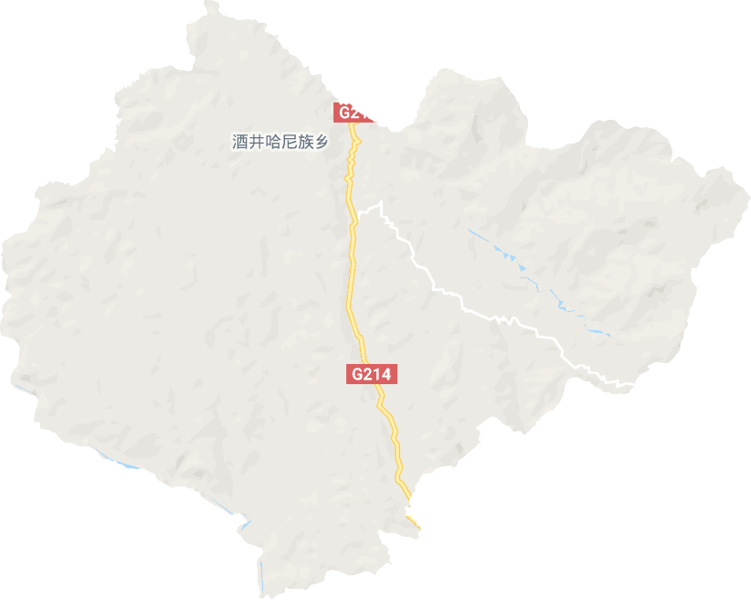 酒井哈尼族乡电子地图