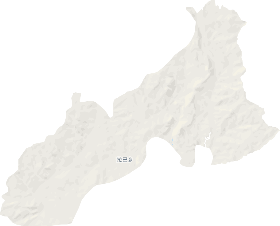 拉巴乡电子地图