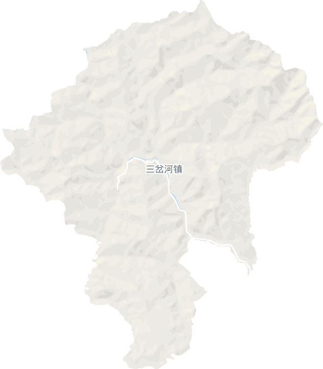 三岔河镇电子地图