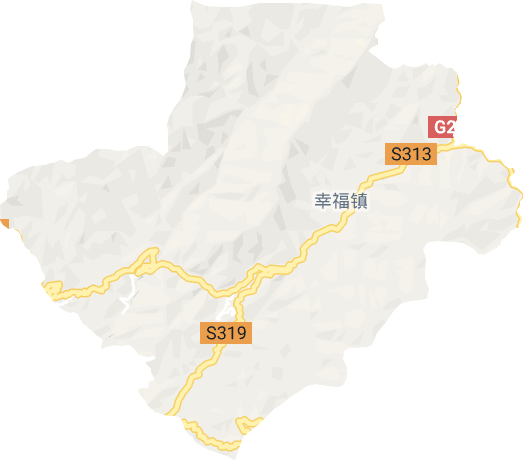 幸福镇电子地图