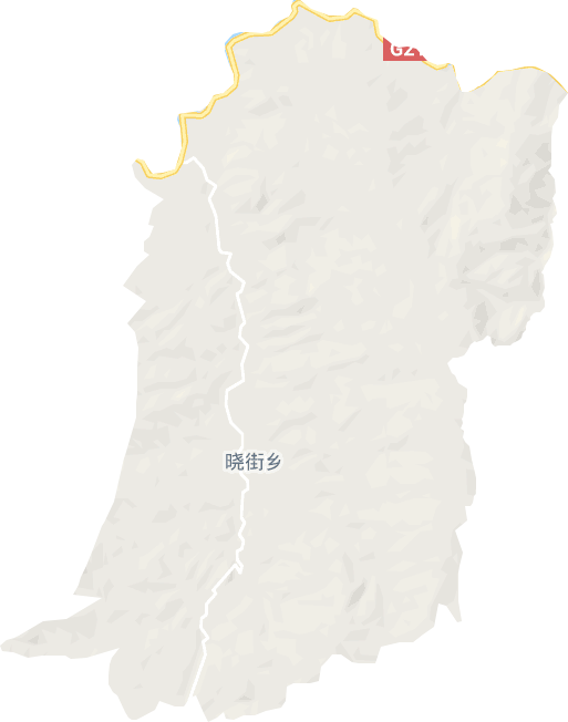 晓街乡电子地图