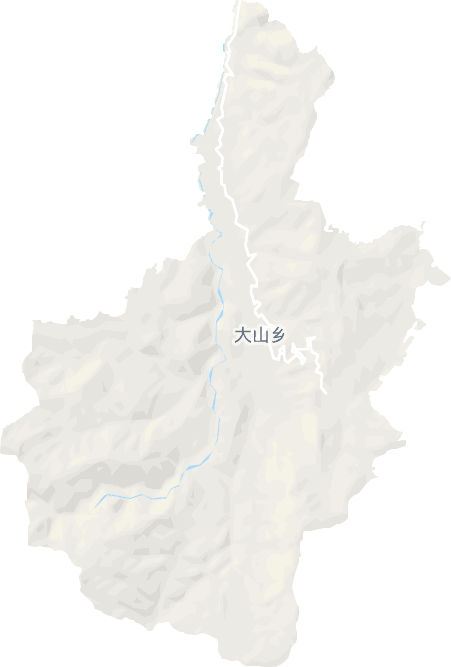 大山乡电子地图