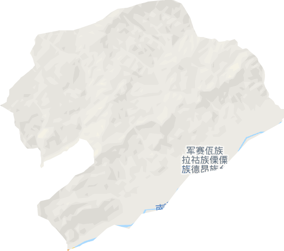 军赛乡电子地图