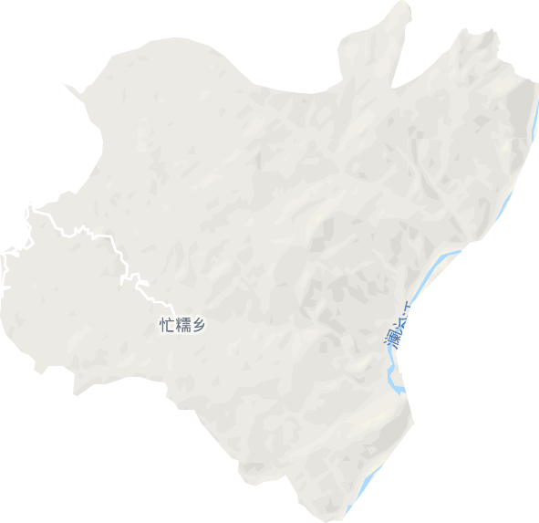 忙糯乡电子地图