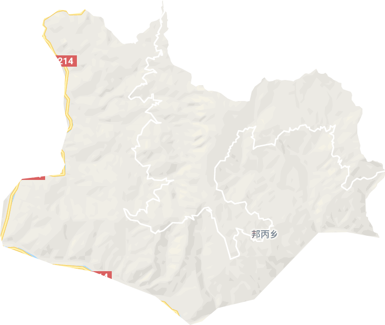 邦丙乡电子地图