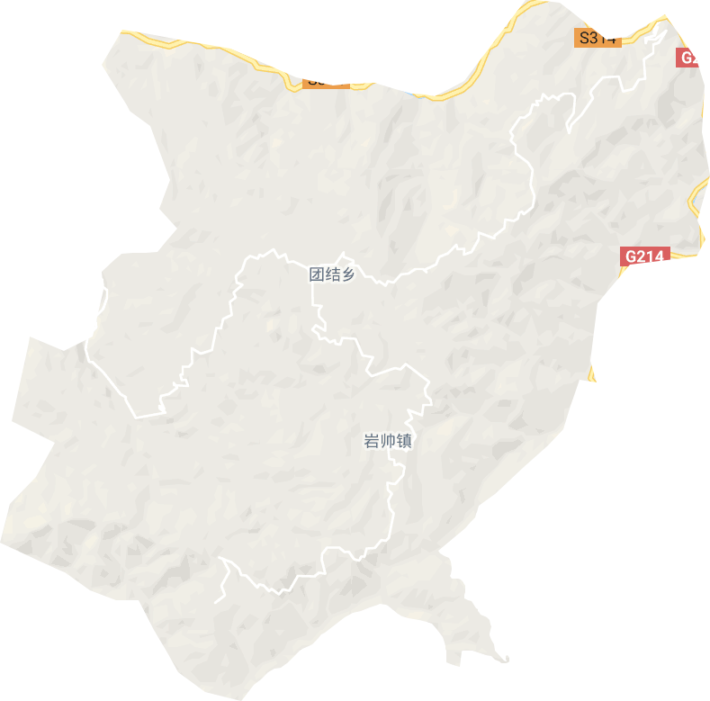 岩帅镇电子地图
