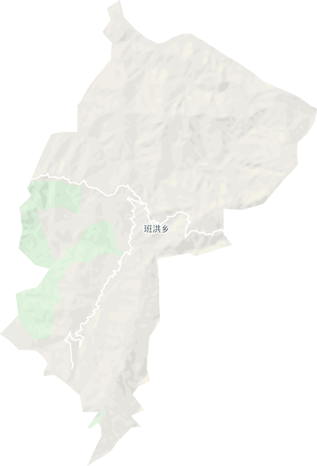 班洪乡电子地图