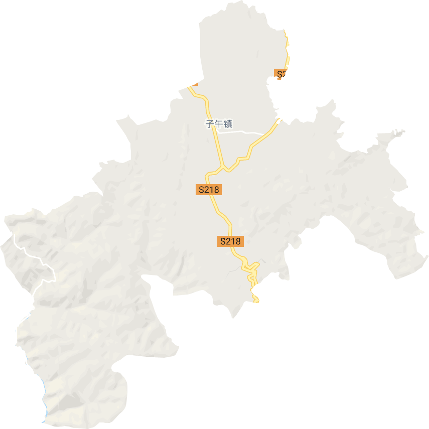 子午镇电子地图