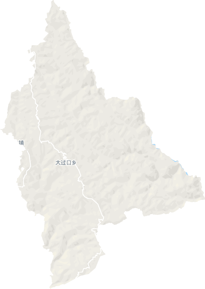 大过口乡电子地图