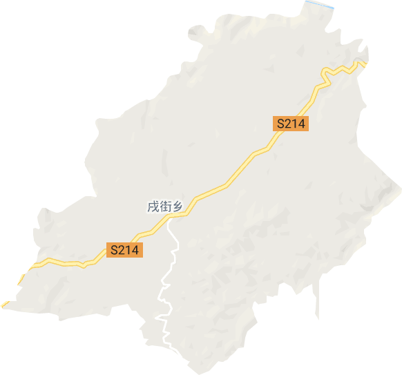 戌街乡电子地图