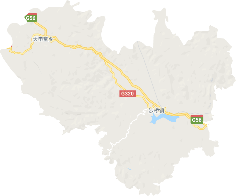 沙桥镇电子地图