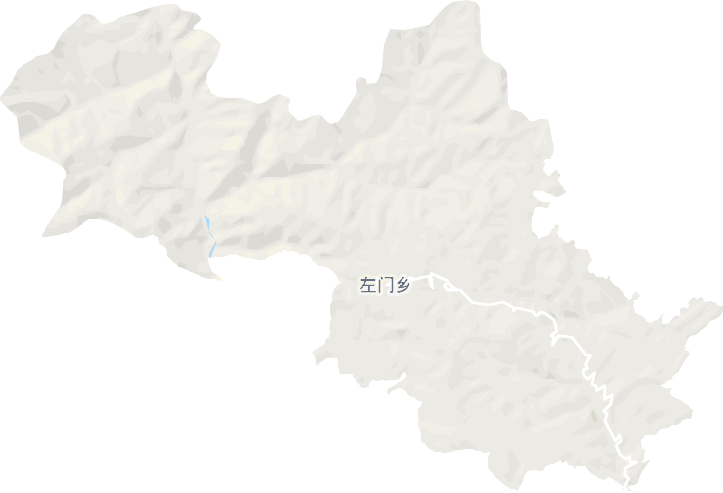 左门乡电子地图