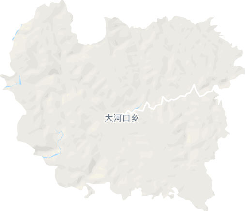 大河口乡电子地图
