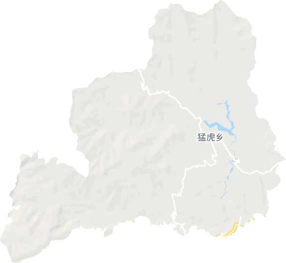 猛虎乡电子地图