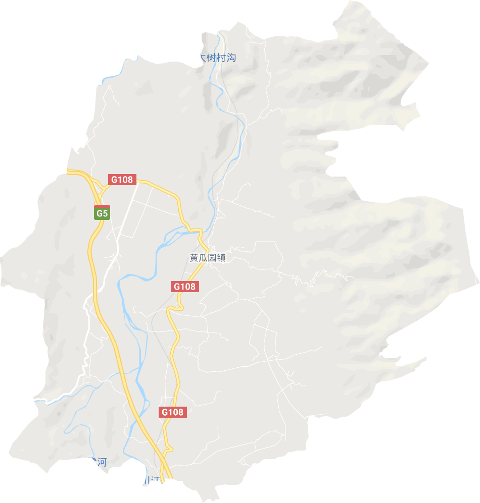 黄瓜园镇电子地图