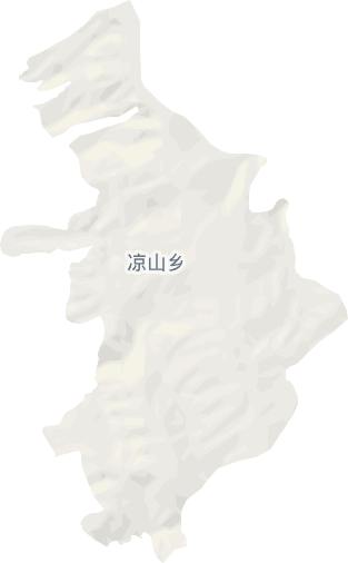 凉山乡电子地图
