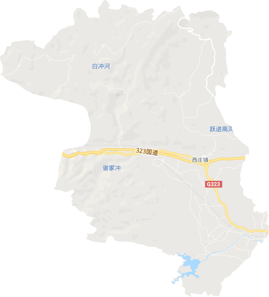 西庄镇电子地图