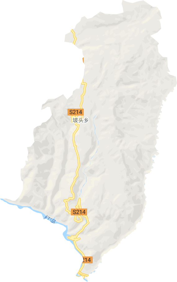 坡头乡电子地图