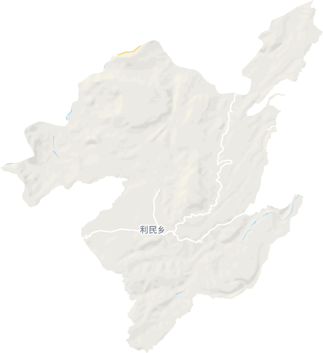 利民乡电子地图