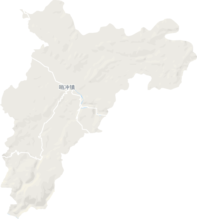 哨冲镇电子地图