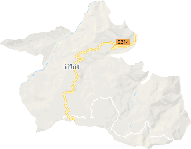 新街镇电子地图