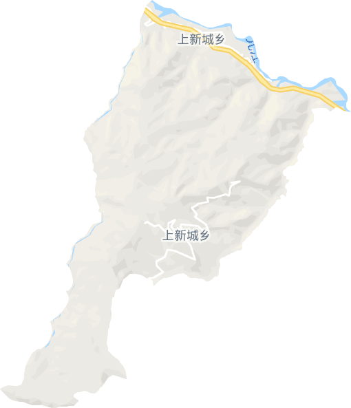 上新城乡电子地图
