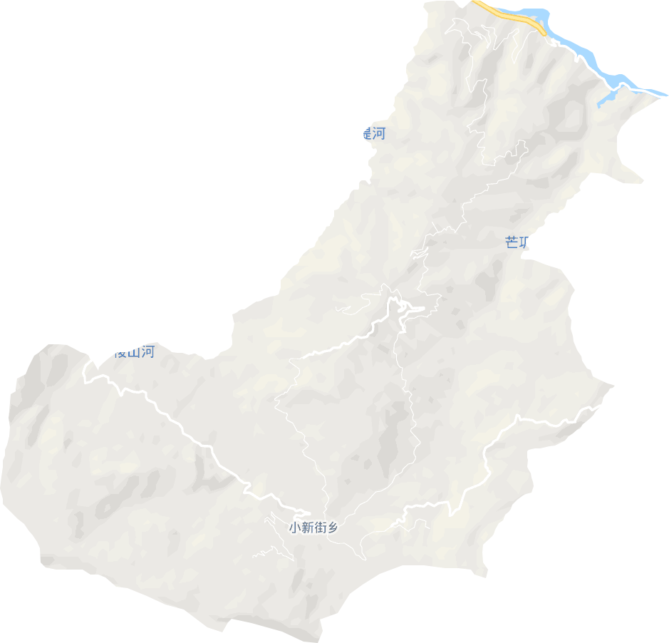 小新街乡电子地图